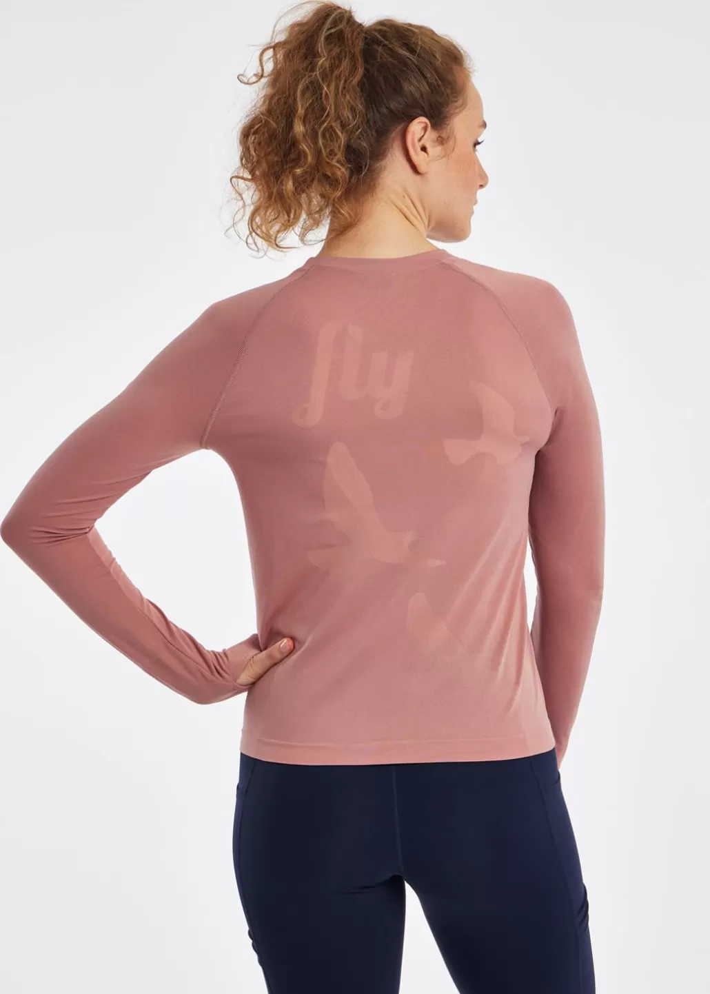 Oiselle Altitude Long Sleeve Hot