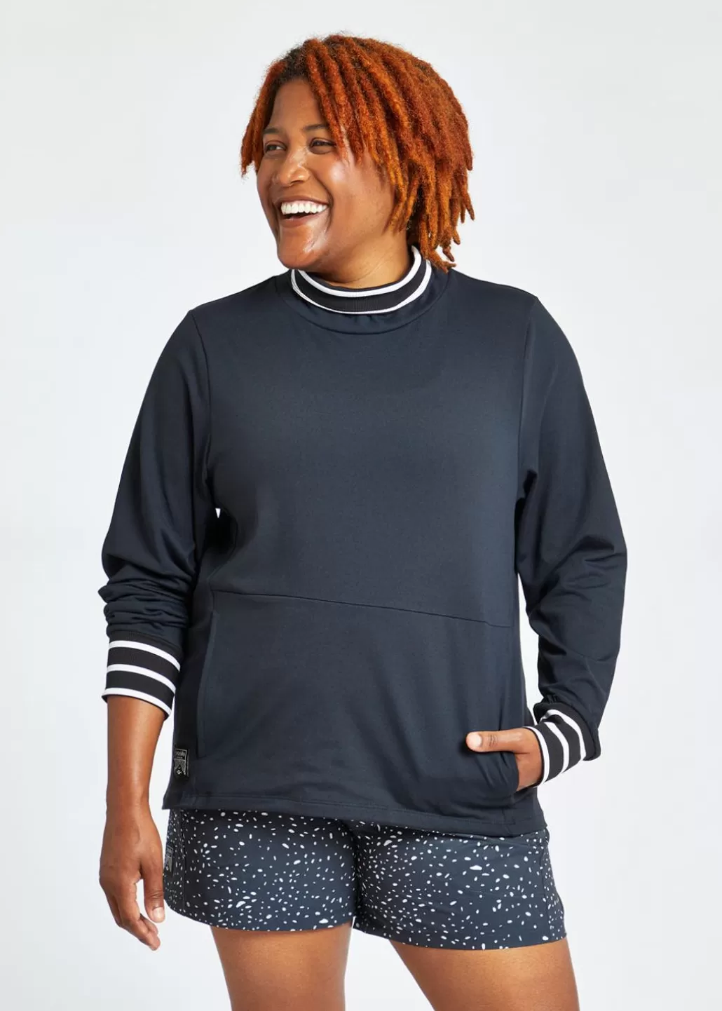 Oiselle Amd Sweatshirt Black Flash Sale