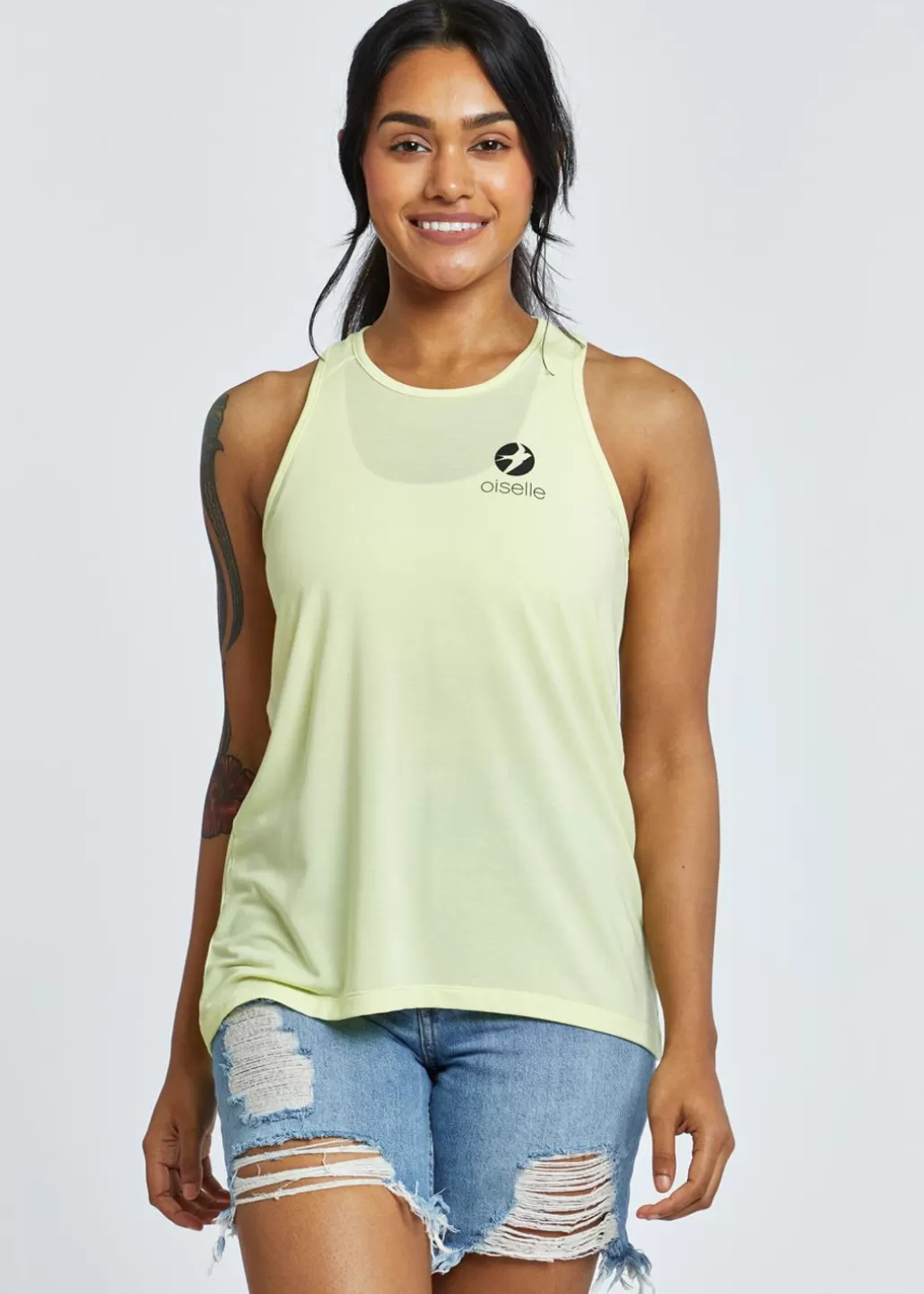 Oiselle Circle Bird Swing Tank New