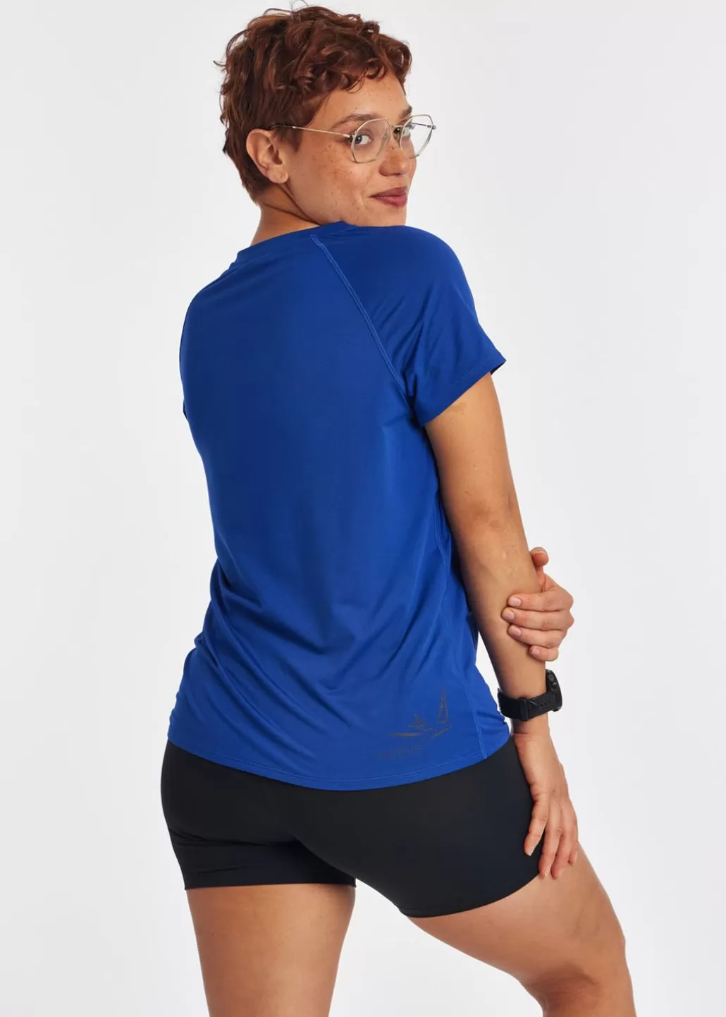 Oiselle Essential Bird V Neck Short Sleeve Hot