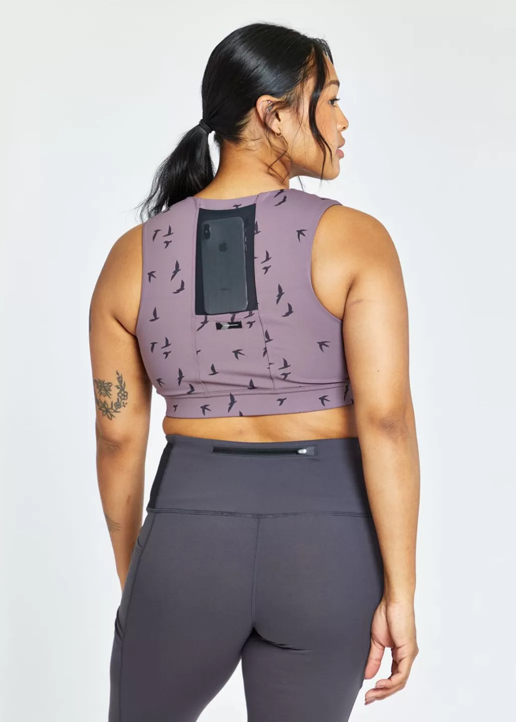 Oiselle Flyout Zip Bra Outlet