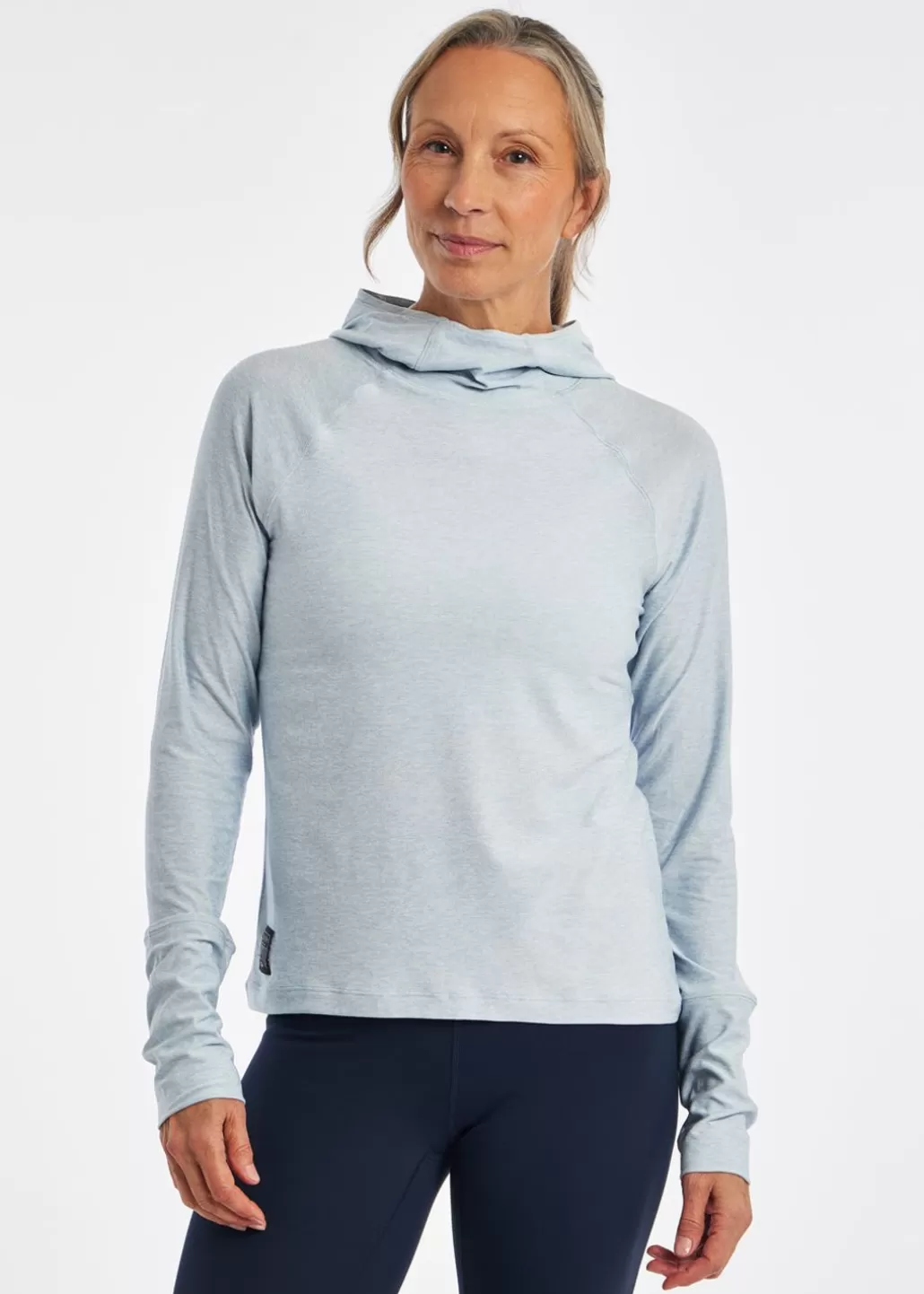 Oiselle Light Lux Hoodie Baselayer Clearance