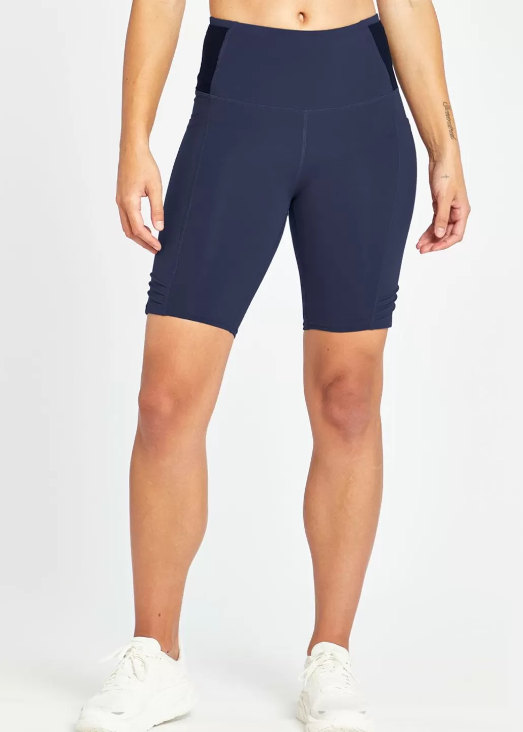 Oiselle Long Pocket Jogger Shorts New