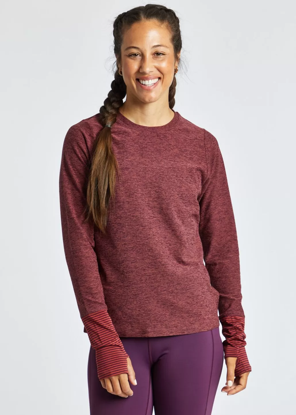 Oiselle Lux Cuffed Long Sleeve Shop