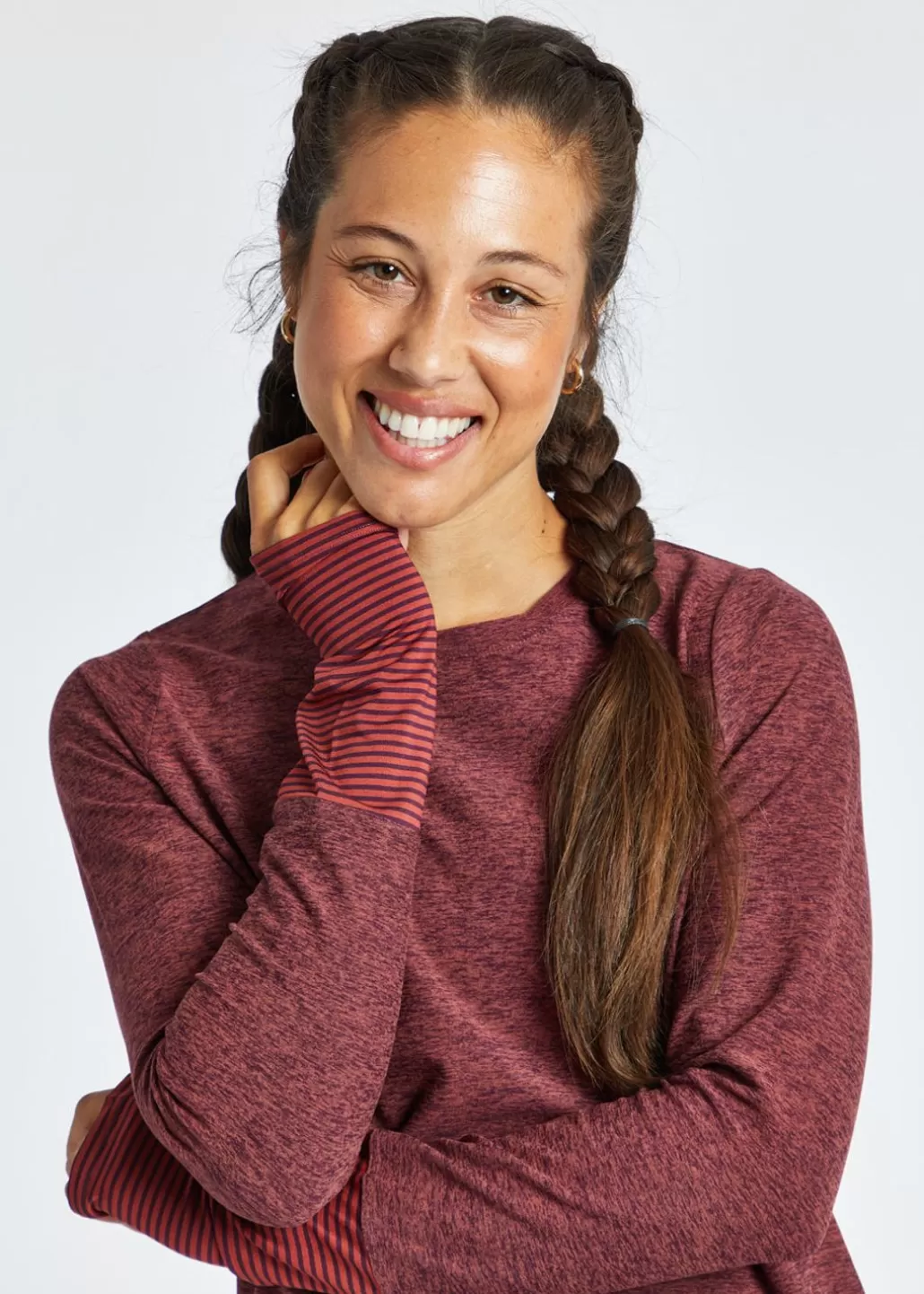 Oiselle Lux Cuffed Long Sleeve Shop