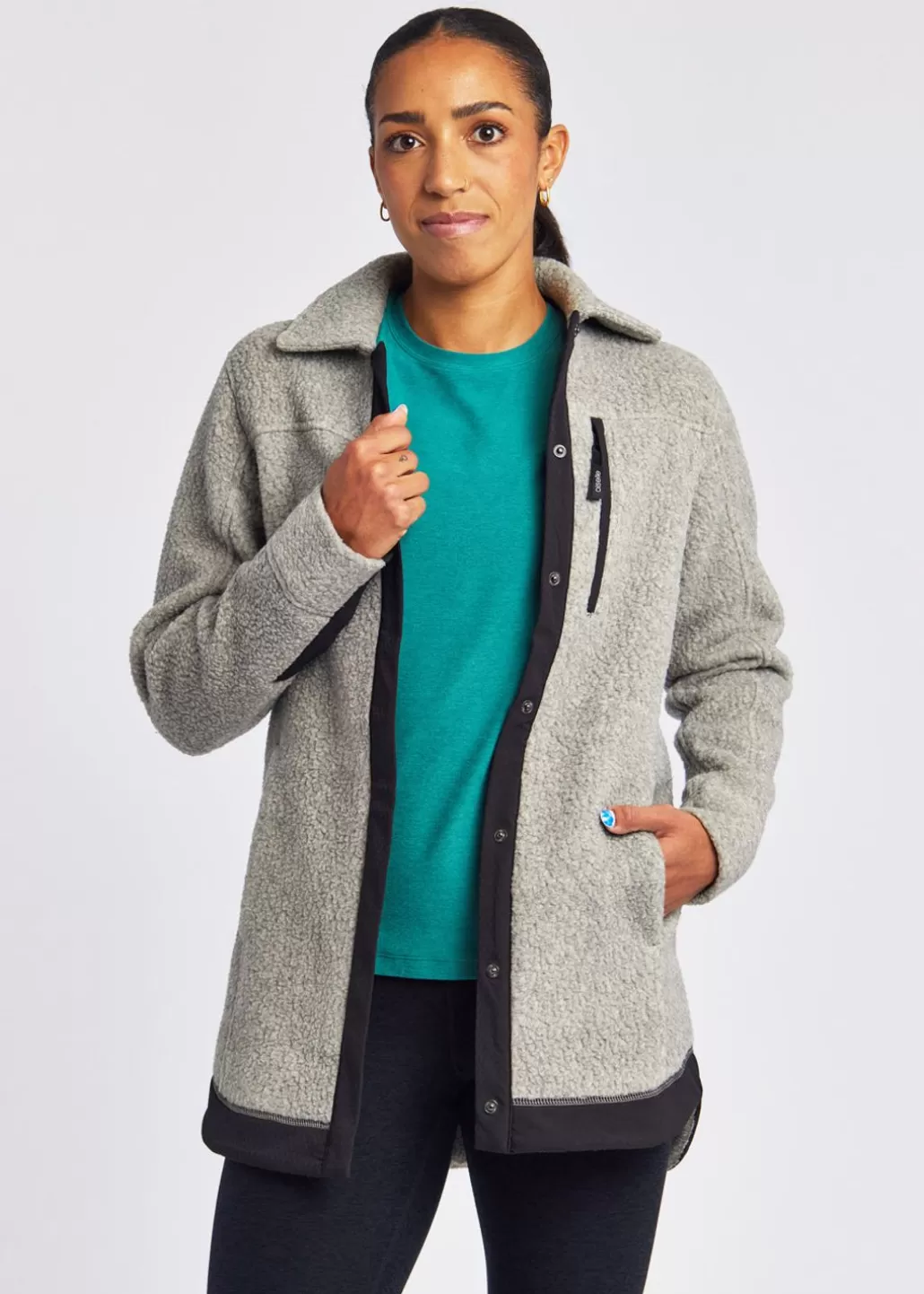 Oiselle Pnw Shacket Flash Sale