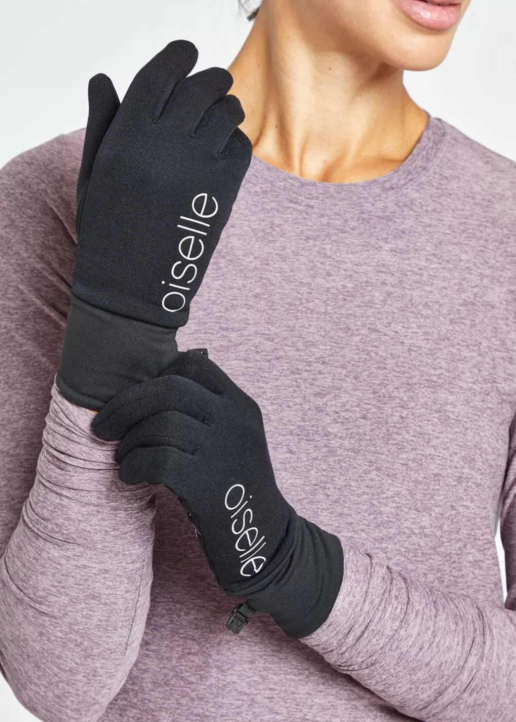 Oiselle Power Move Gloves Black Clearance