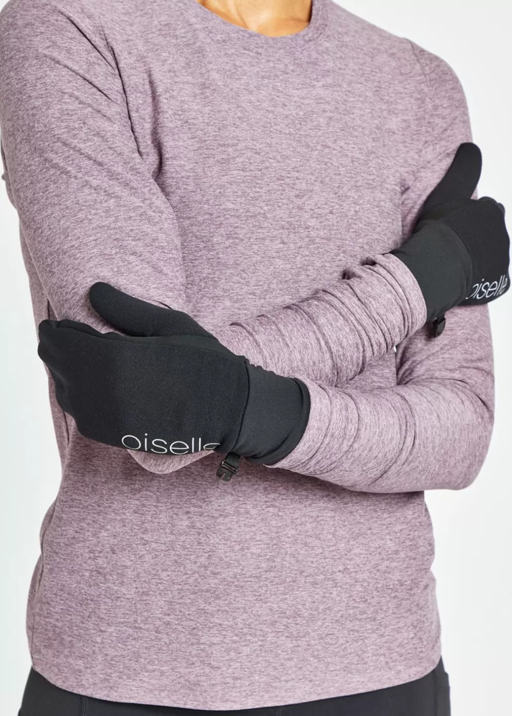 Oiselle Power Move Mittens Black Cheap