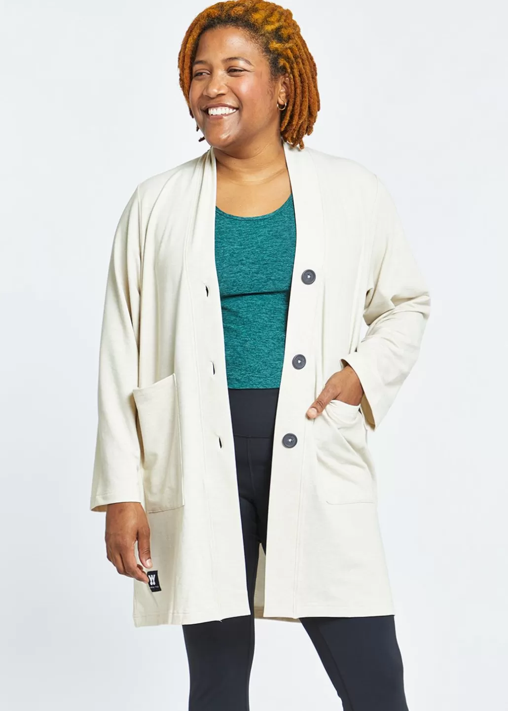 Oiselle Wyomia Cardigan Hot